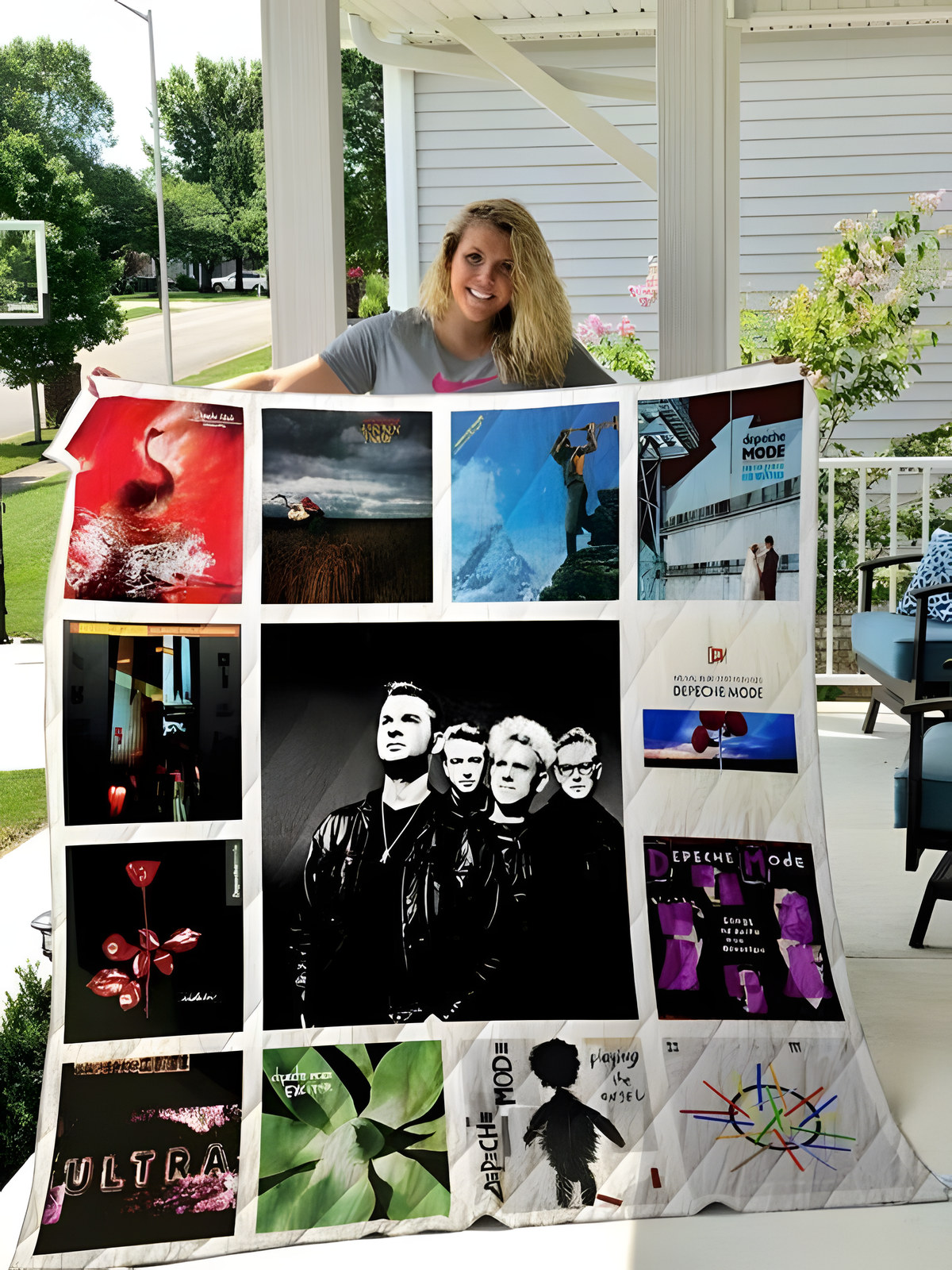 Depeche Mode 4 Quilt