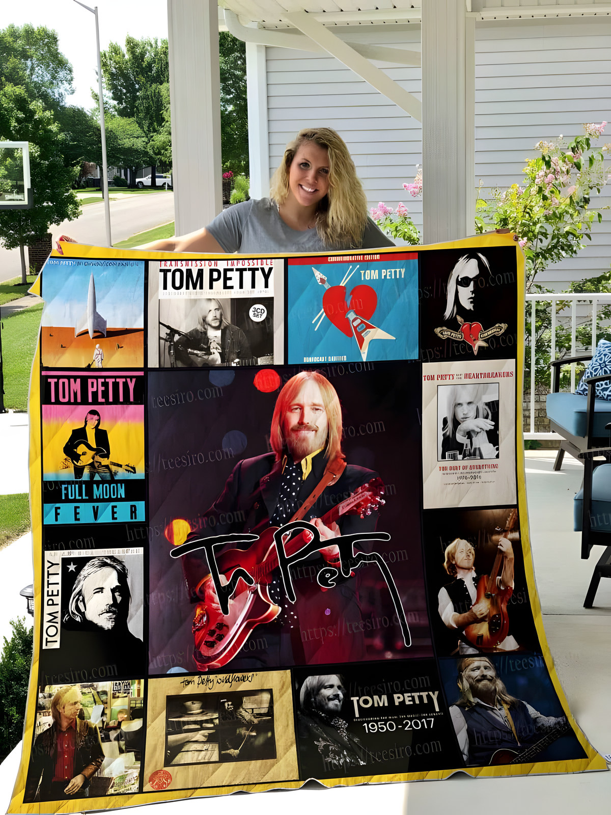 Tom Petty Heartbreakers Quilt
