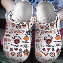 Chicago Bears Soft Clogs