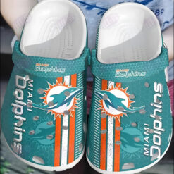 Miami Dolphins 6 Soft Clogs