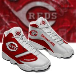 Cincinnati Reds 1 Jordan 13 Shoes