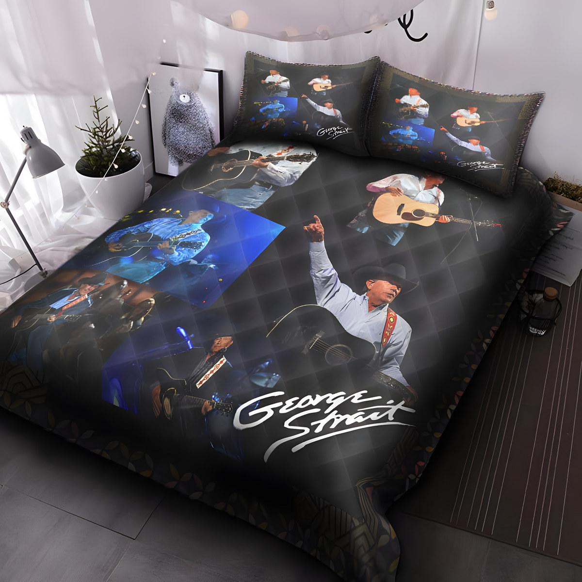 George Strait Bedding Set