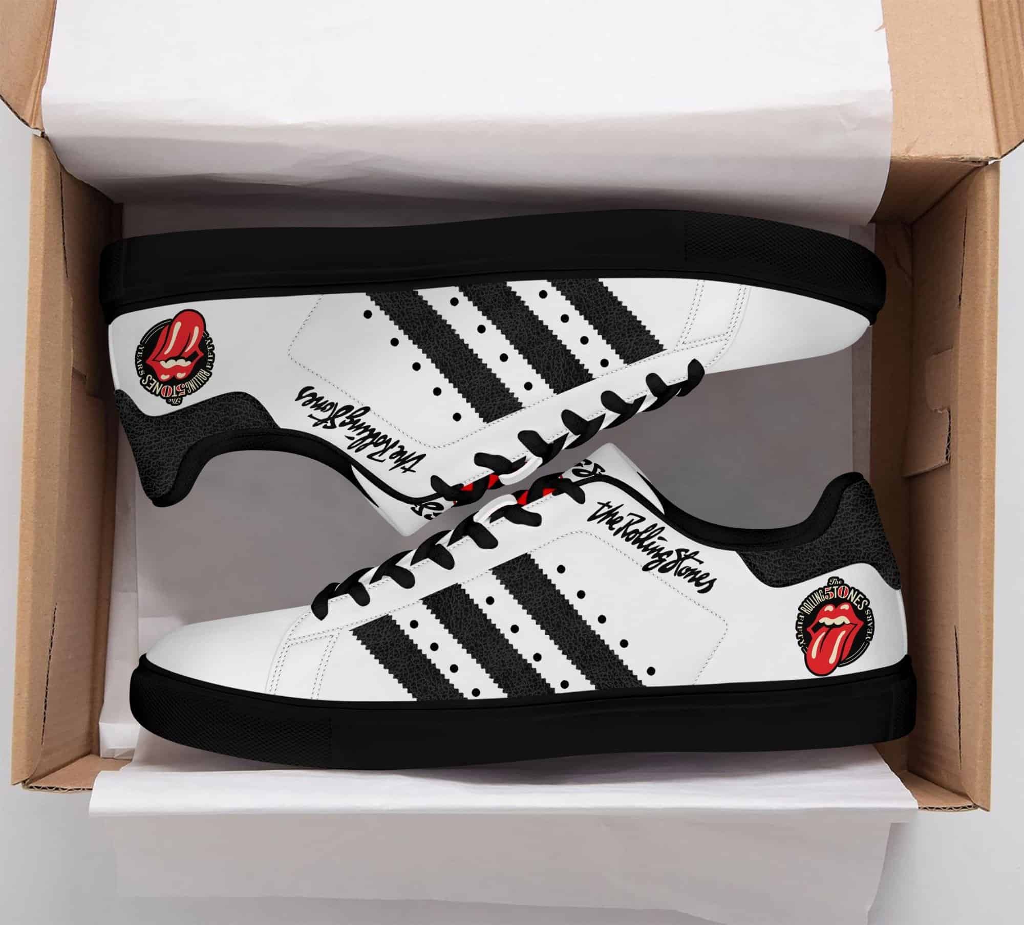 The Rolling Stones 3 Stan Smith Shoes 1 The Rolling Stones 3 Stan Smith Shoes