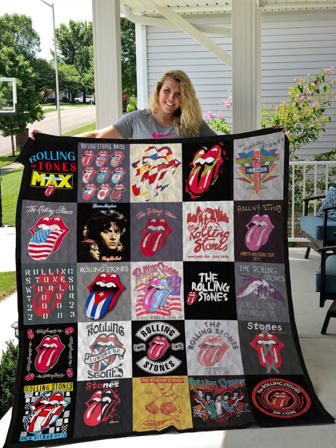 The Rolling Stones 1 Quilt 1 The Rolling Stones 1 Quilt
