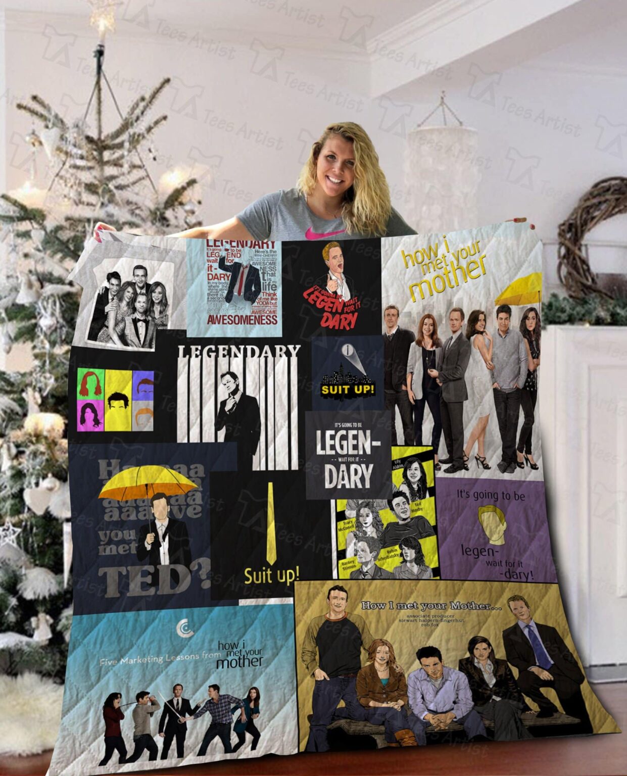 How I Met Your Mother Quilt 1 How I Met Your Mother Quilt