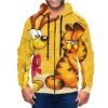 Garfield 1 Zip Hoodie 3D