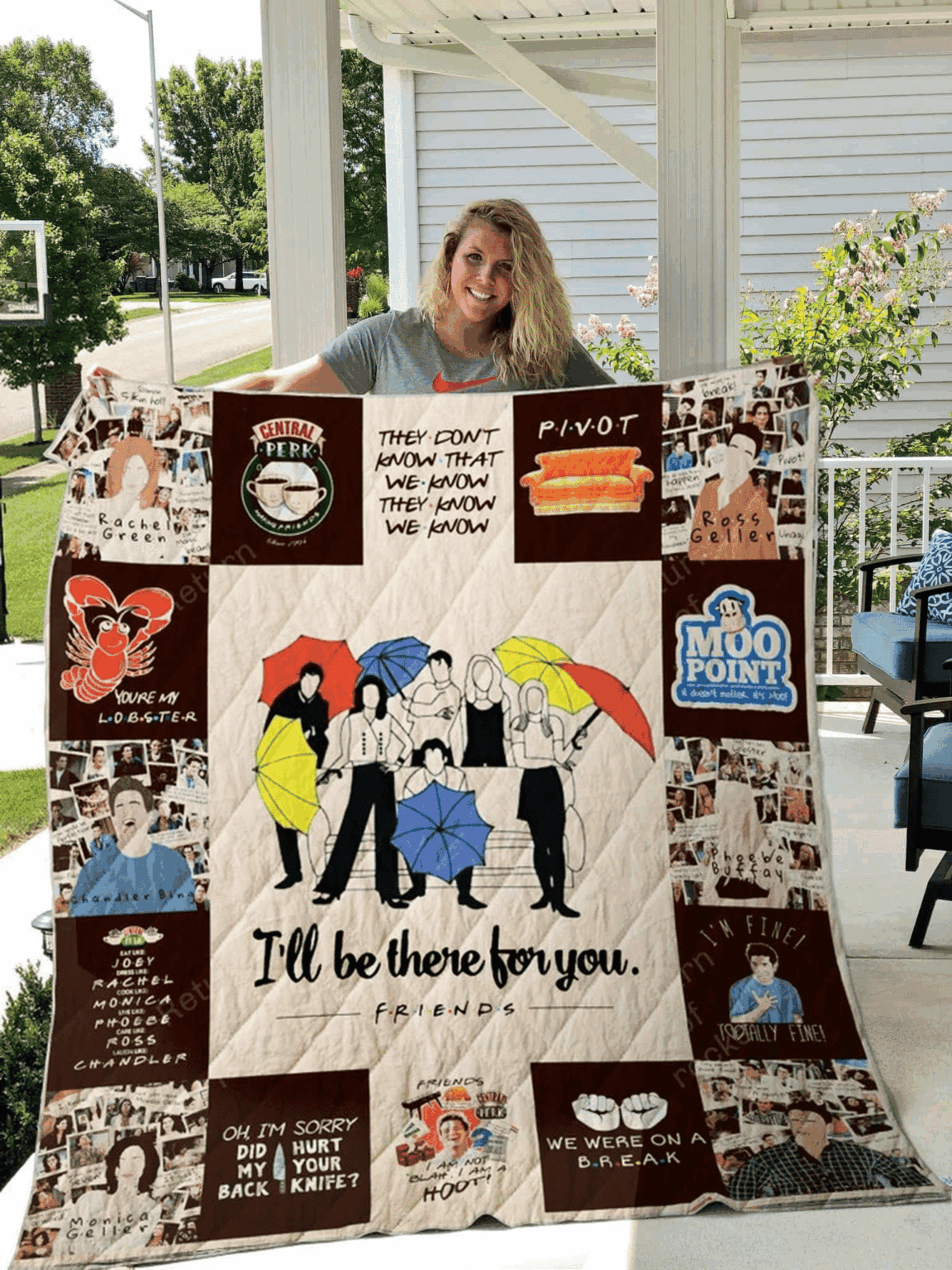 Friends Tv Show Quilt 1 Friends Tv Show Quilt