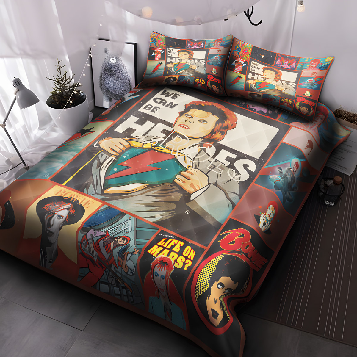 David Bowie 1 Bedding Set