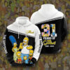 The Simpsons Simpson Zip Hoodie 3D