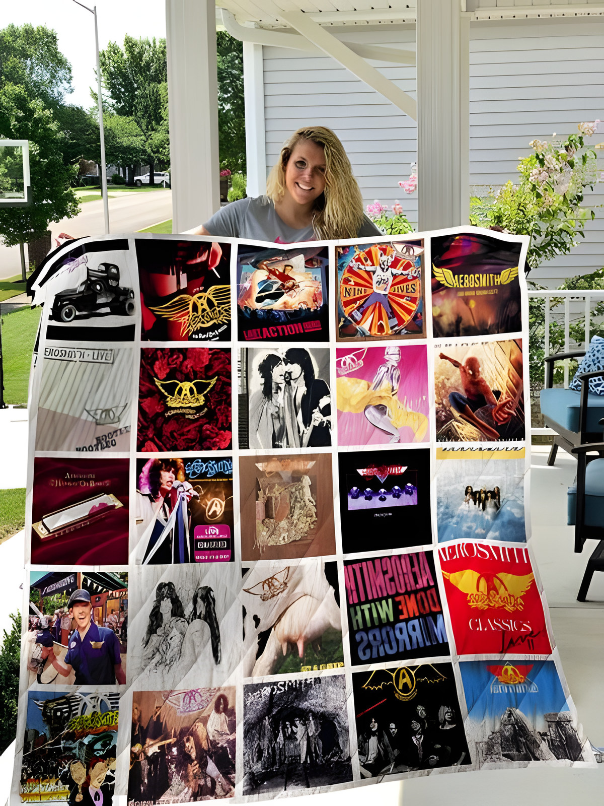 Aerosmith 3 Quilt