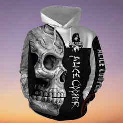 Alice Cooper Zip Hoodie 3D