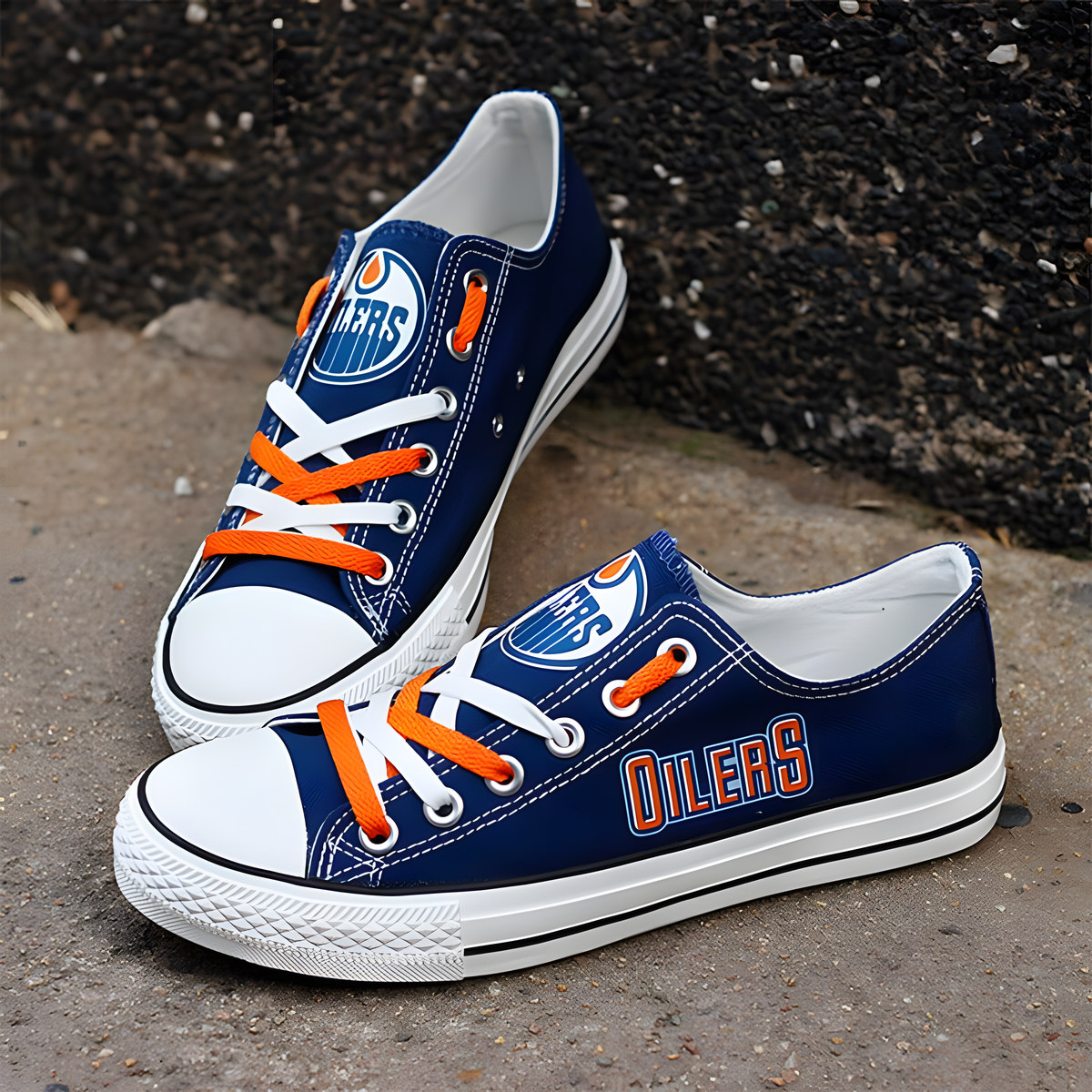 Edmonton Oilers Low Top Shoes