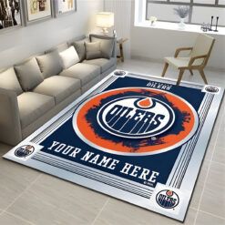 Edmonton Oilers Area Rug