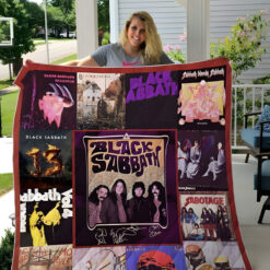 Black Sab Bath Band Quilt