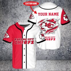 Kansas City Chiefs Baseball Jersey