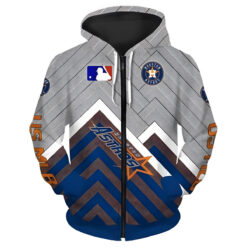 Houston Astros Zip Hoodie 3D