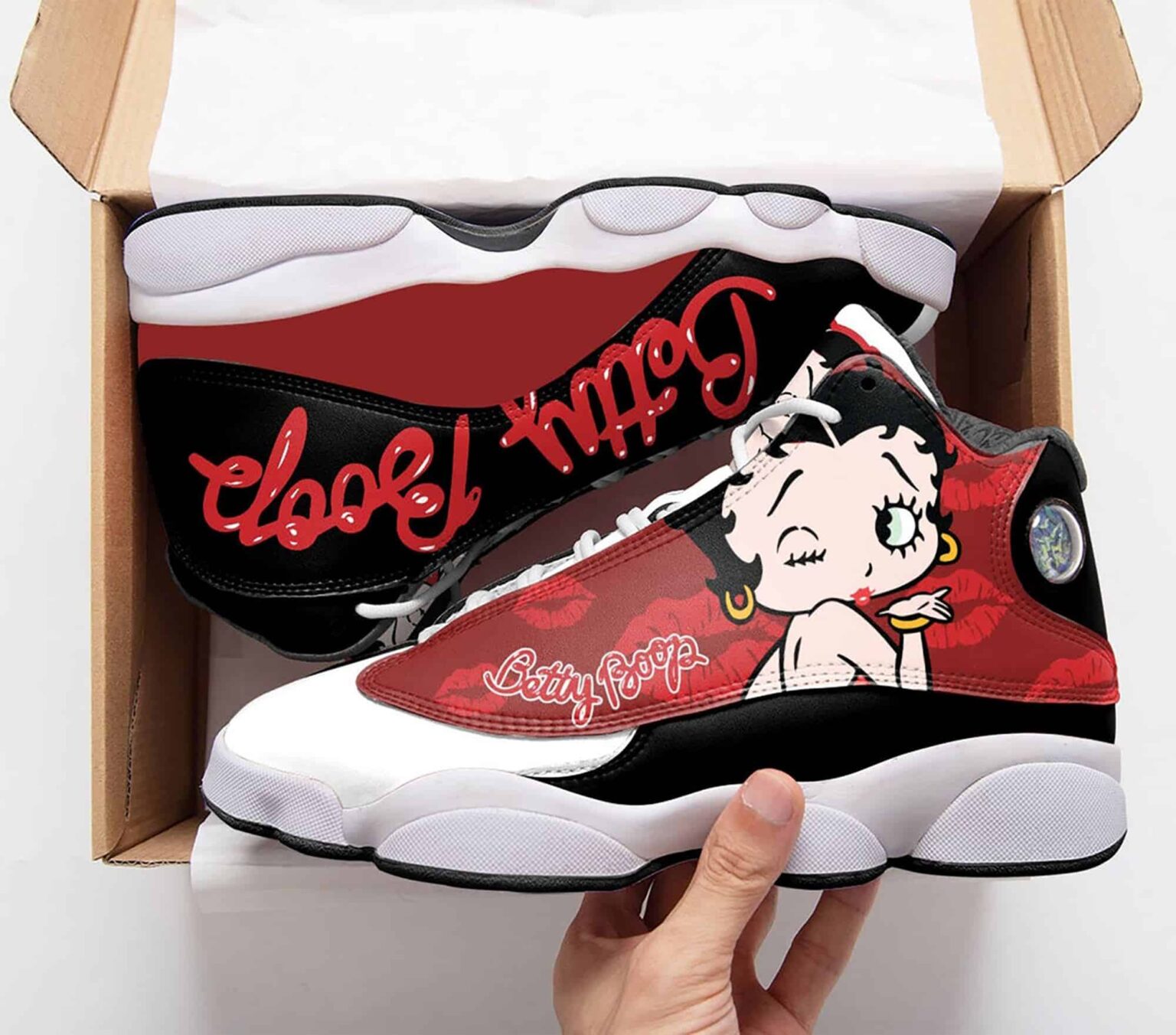 Betty Boop Jordan 13 Shoes 1 Betty Boop Jordan 13 Shoes