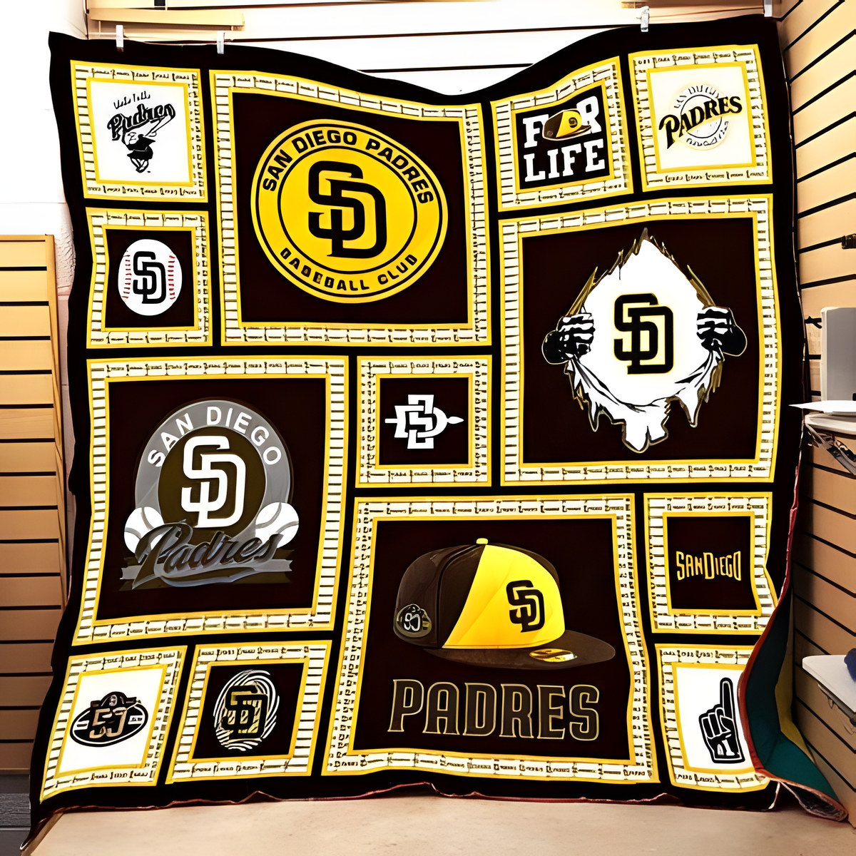 San Diego Padres 1 Quilt
