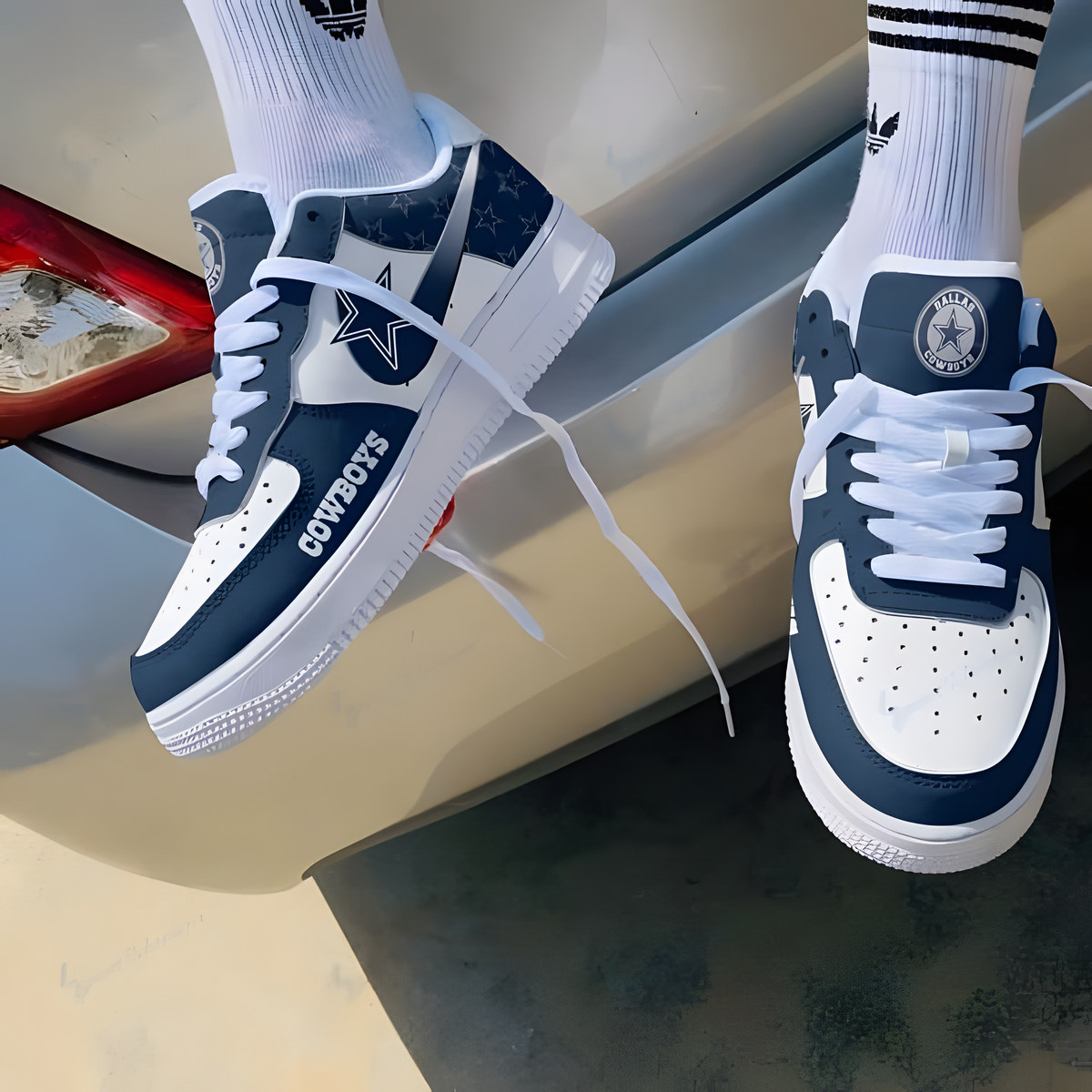 Dallas Cowboys Air Force Shoes
