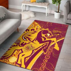 Brisbane Broncos Area Rug