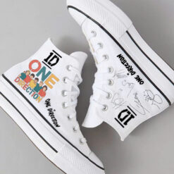 One Direction High Top Shoes
