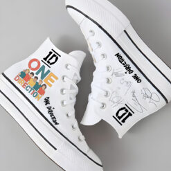 One Direction High Top Shoes