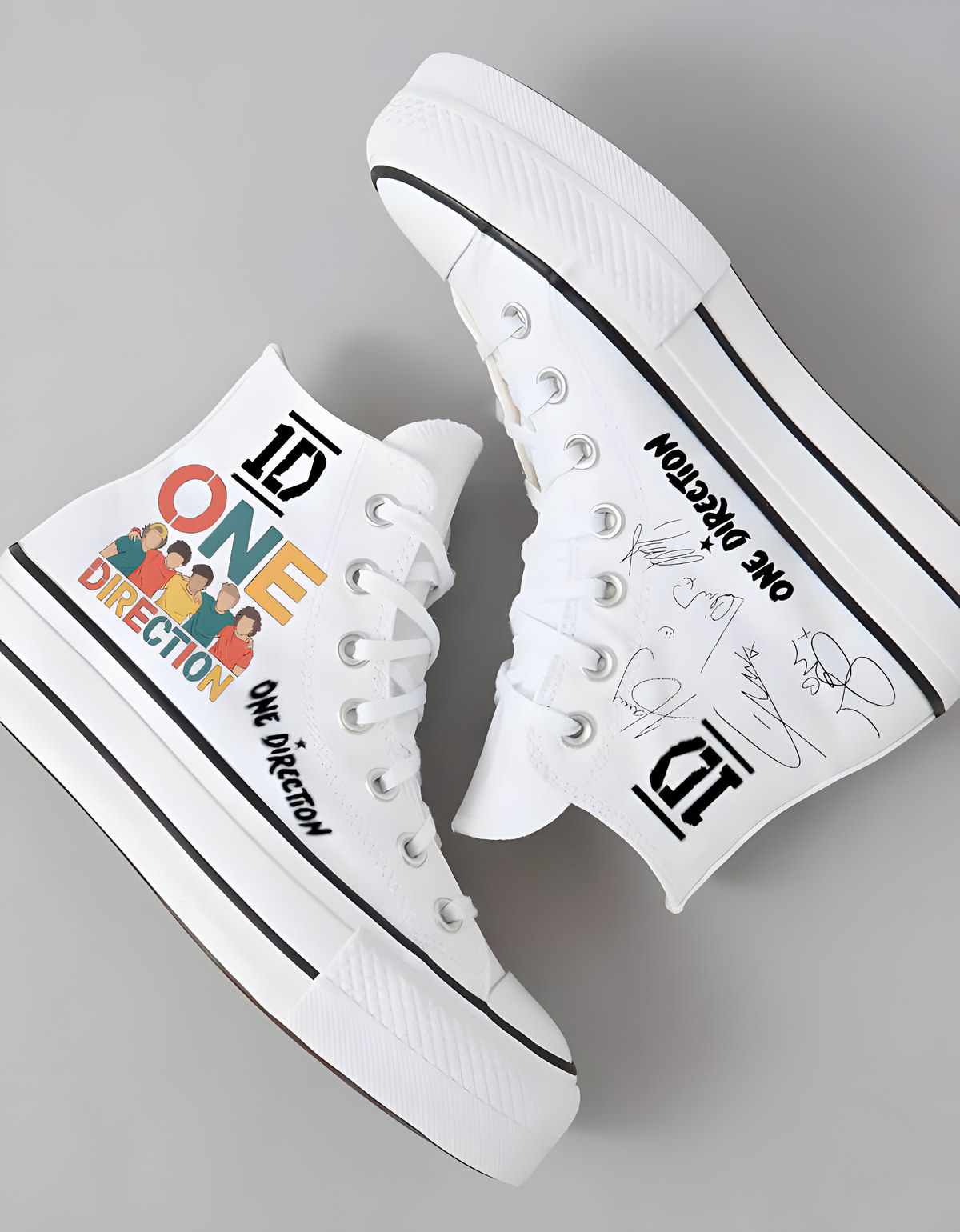 One Direction High Top Shoes