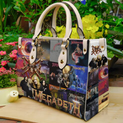 Megadeth 2 Hand Leather Handbag