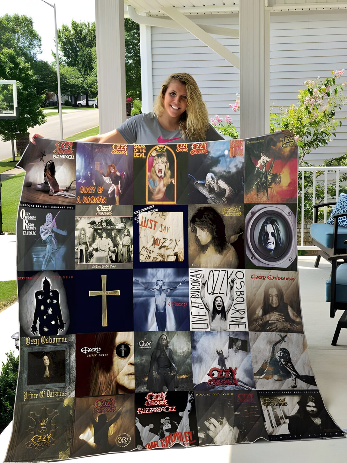 Ozzy Osbourne Quilt 1 Ozzy Osbourne Quilt