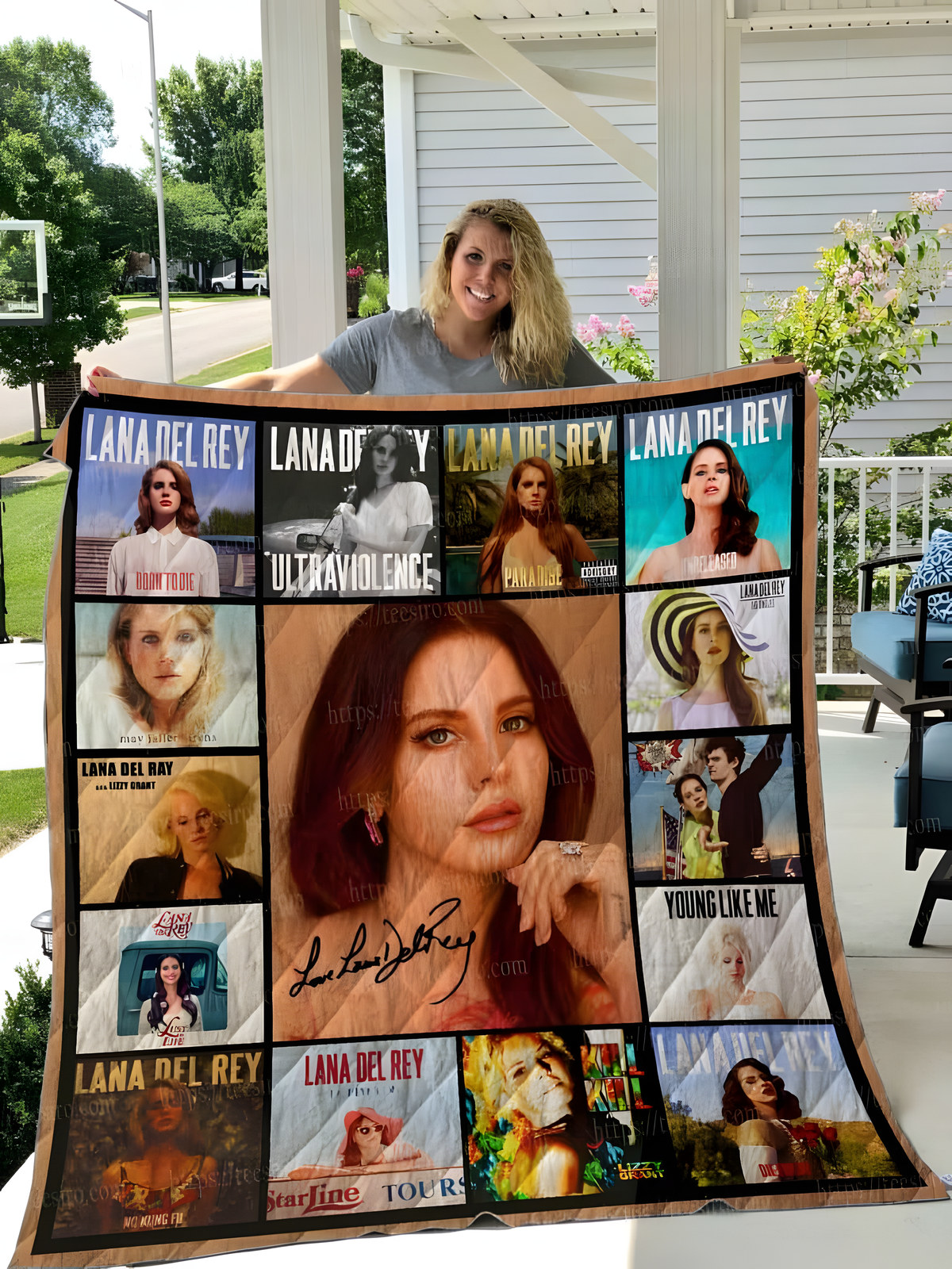 Lana Del Rey Quilt