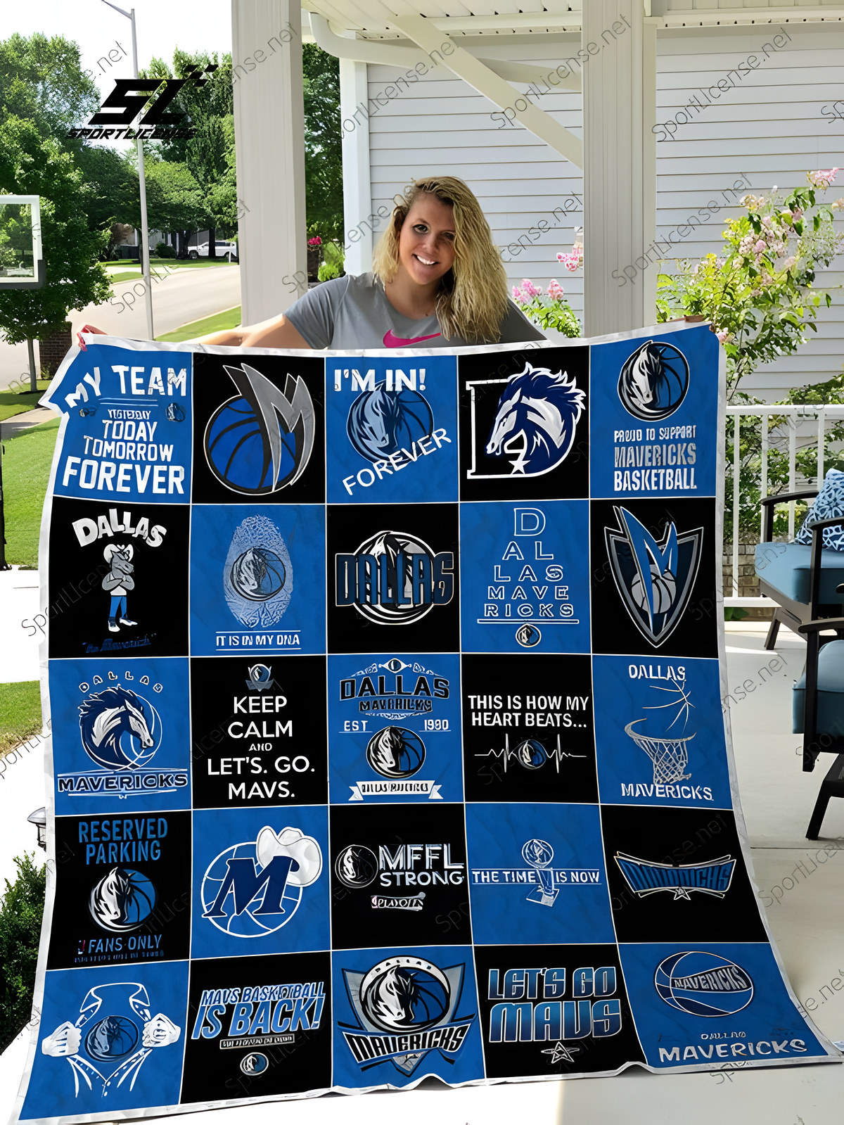 Dallas Mavericks 1G Quilt