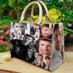 Scott Eastwood Leather Handbag