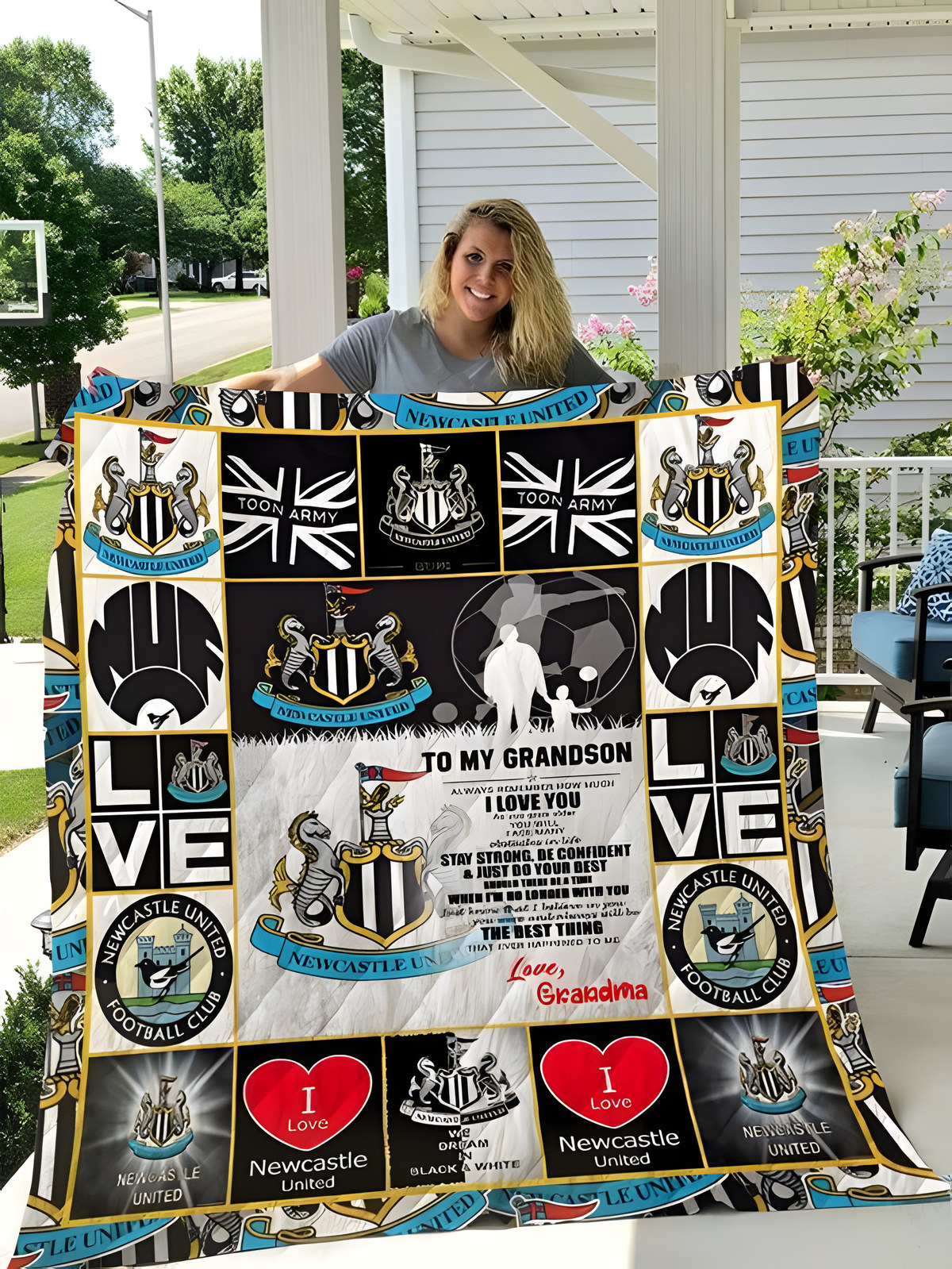Newcastle United Quilt