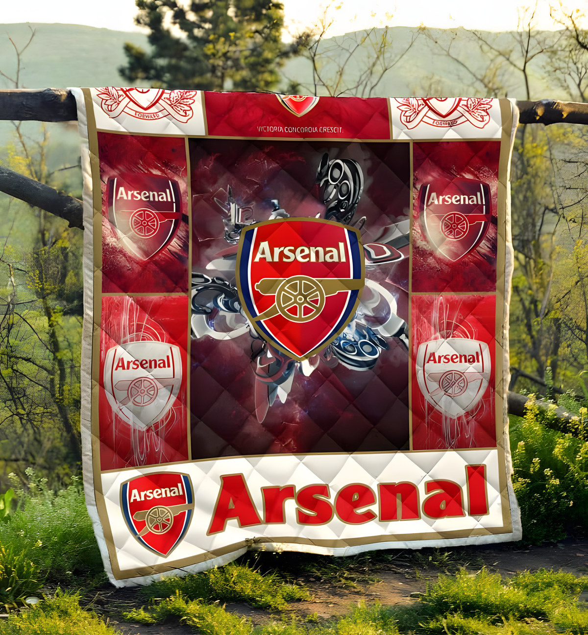 Arsenal 2 Quilt