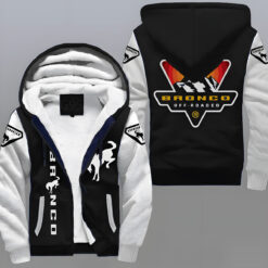 Ford Bronco Black Fleece Jacket