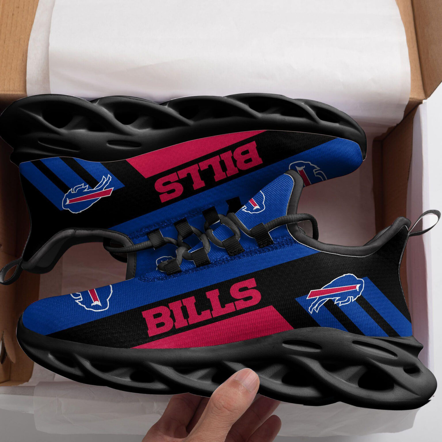 Buffalo Bills Lover Black Shoes 1 Buffalo Bills Lover Black Shoes