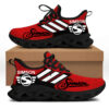 Simson Red Black Shoes
