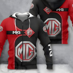 Mg Car Best New Zip Hoodie 3D