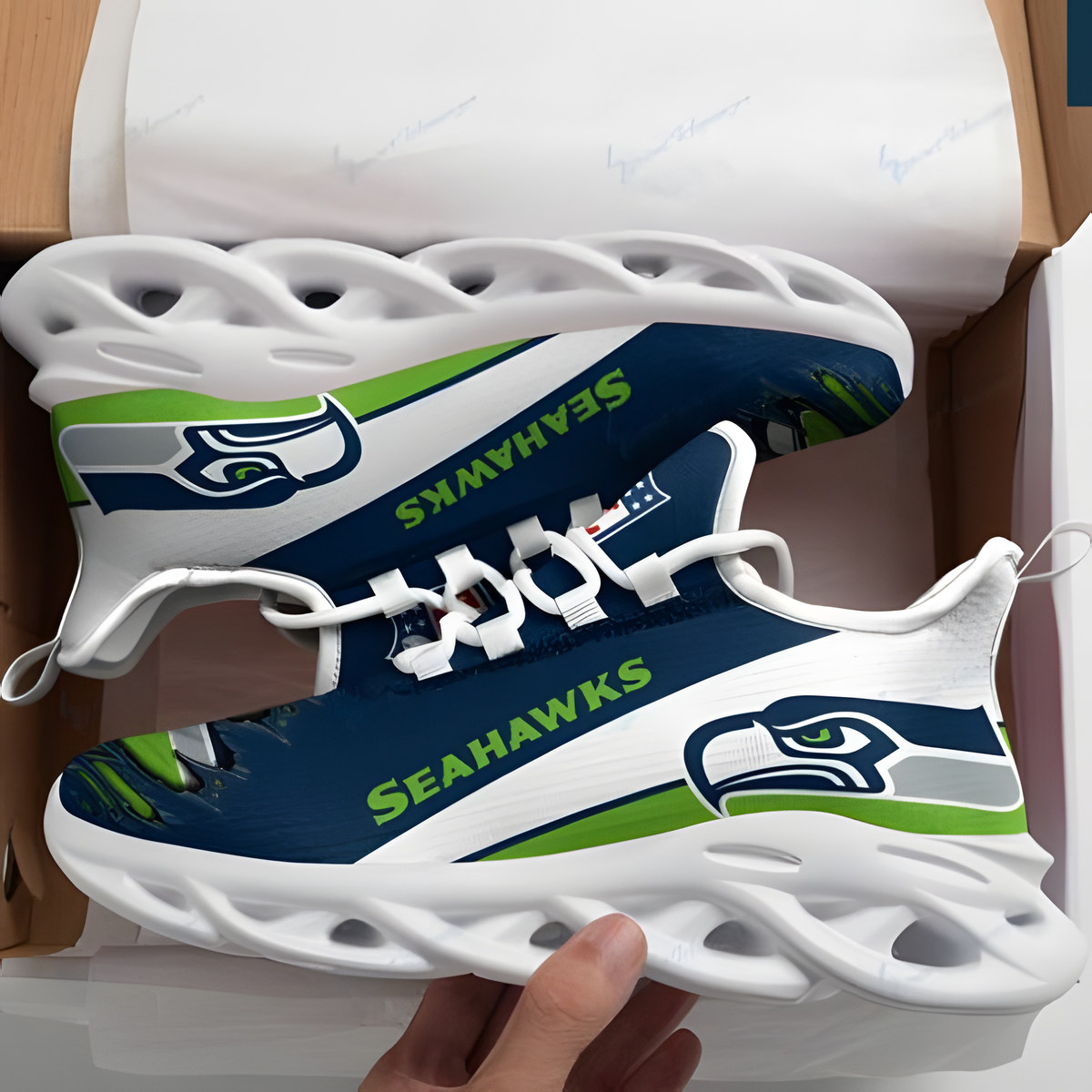 Seattle Seahawks Max Soul Shoes