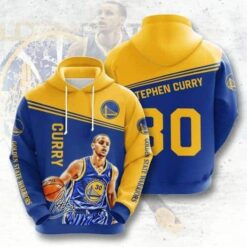Stephen Curry Zip Hoodie 3D