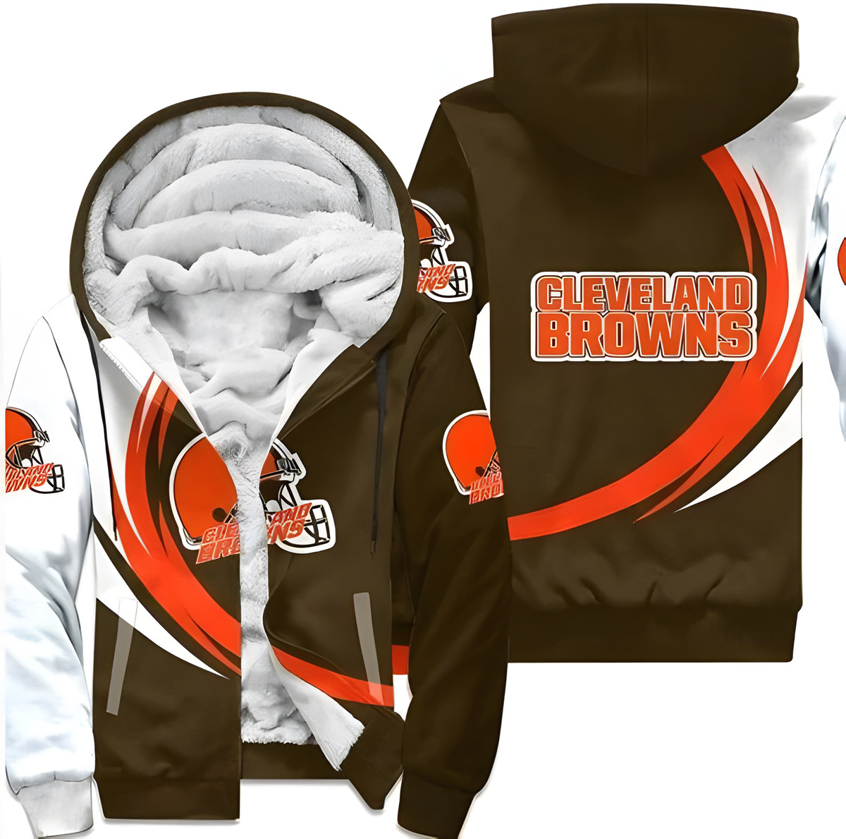 Cleveland Browns 01 Fleece Jacket