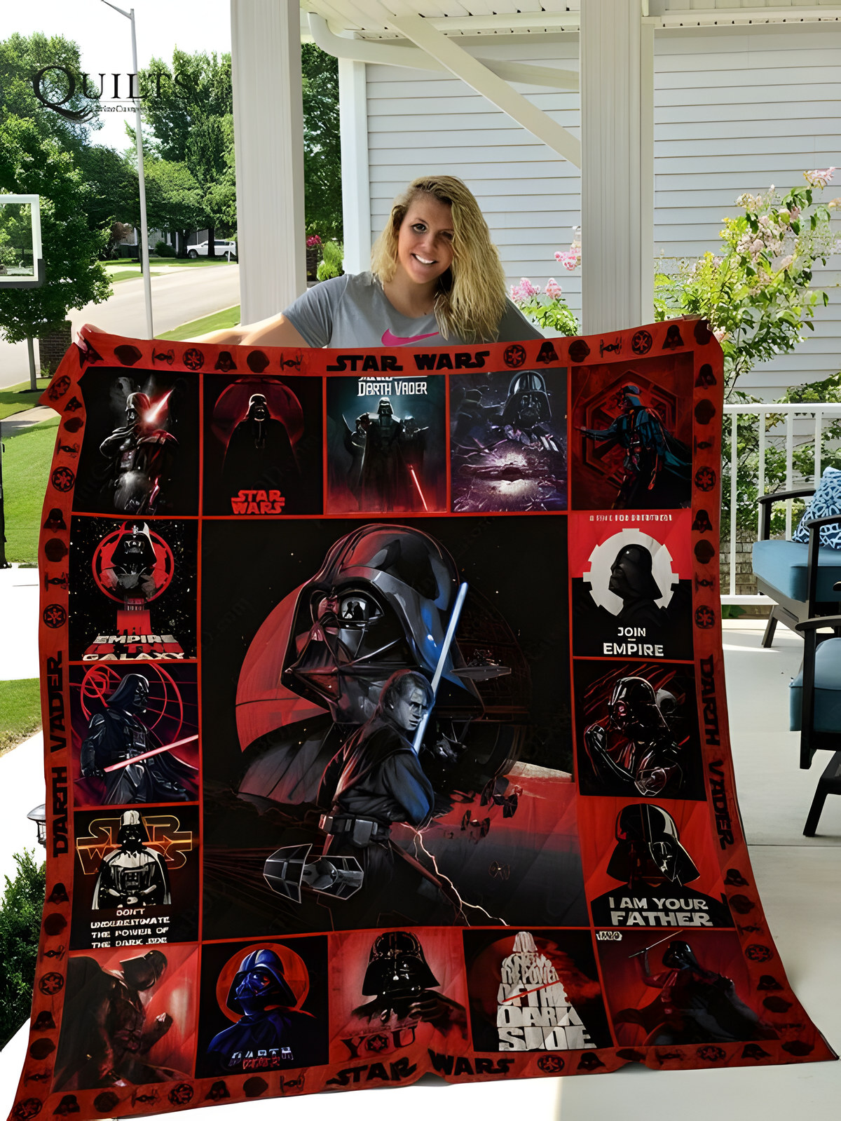 Darth Vader A 1 Quilt