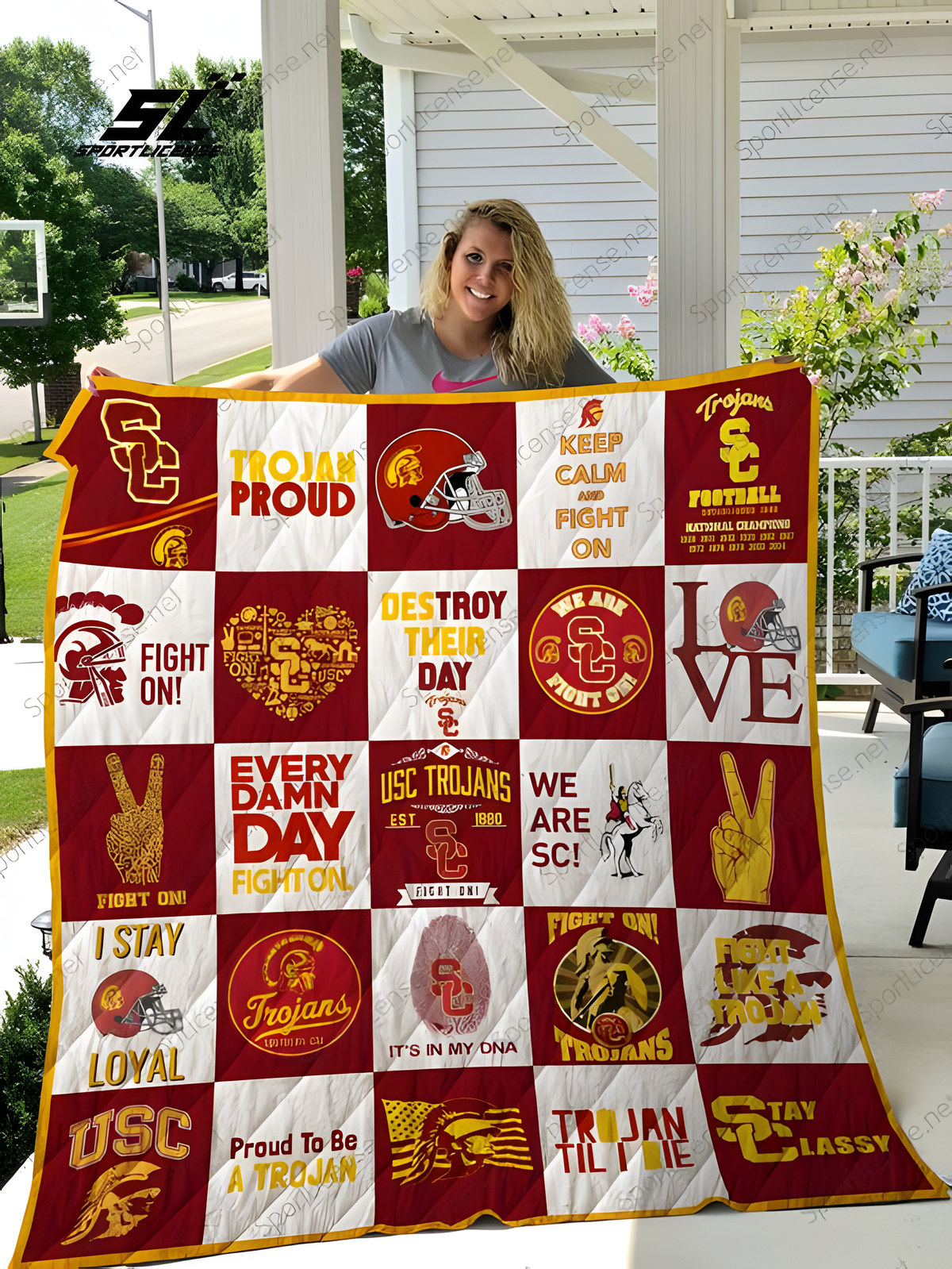 USC Trojans A 0 Quilt