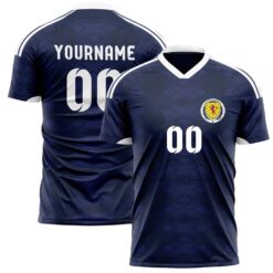 Alternative view of Scotland Custom Name Soccer Jersey Shirt and Stan Shoes