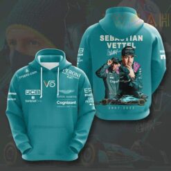 Sebastian Vettel Zip Hoodie 3D