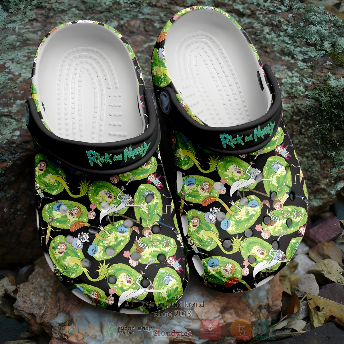 Rick And Morty 1 Soft Clogs