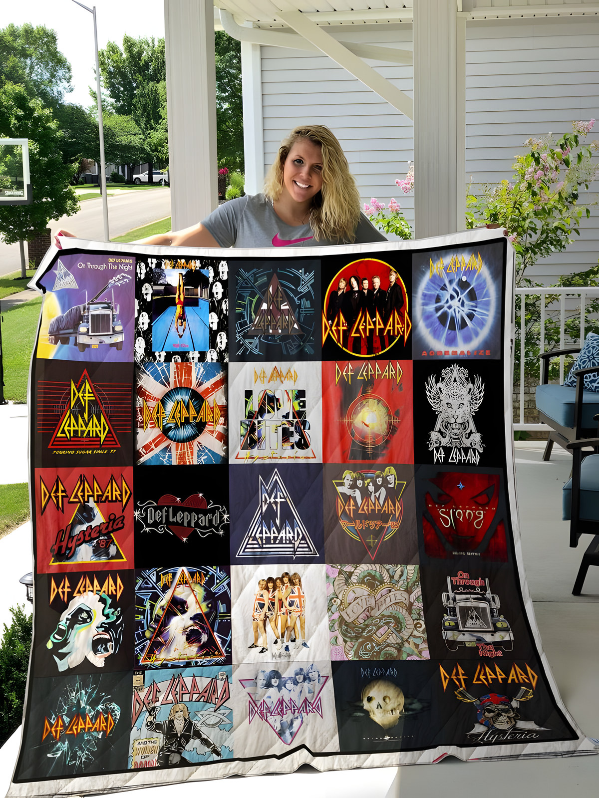 Def Leppard 1 Quilt