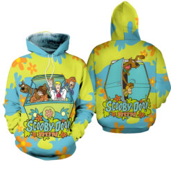Scooby-doo A 1 Zip Hoodie 3D