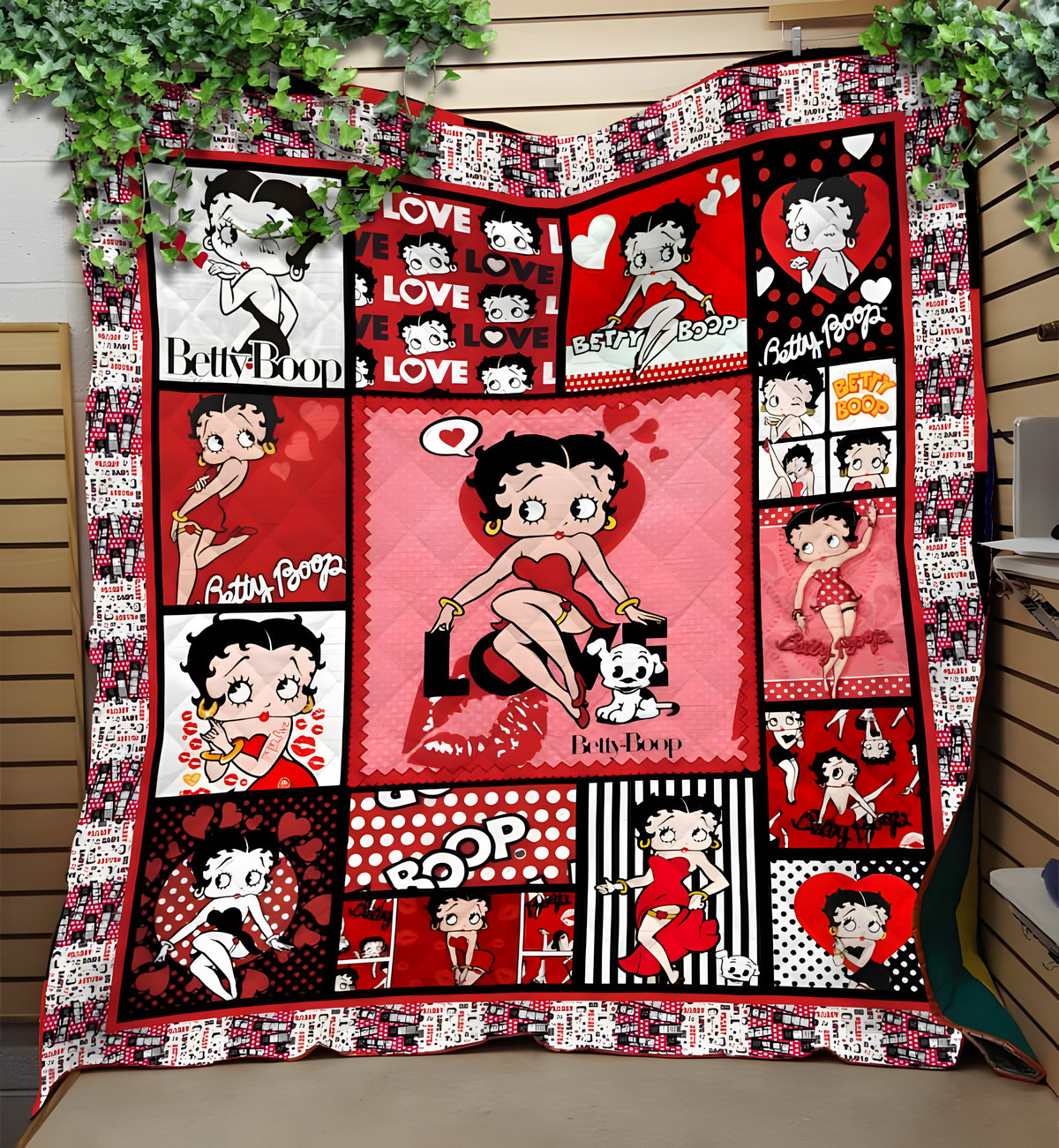 Betty Boop B 1 Quilt