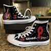 Ayrton Senna High Top Shoes